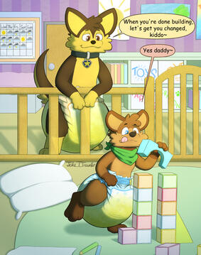 Lupine and Chase